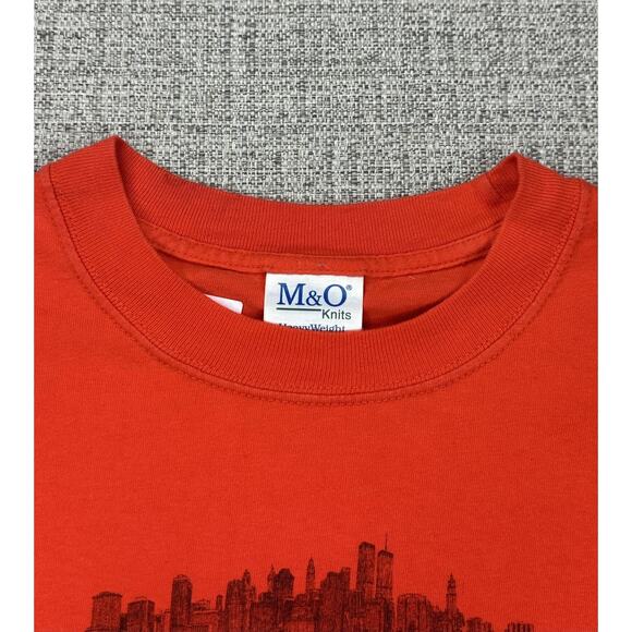 Vintage Beastie Boys 2004 Shirt Sz M Orange To The 5 Boroughs Graphic Band Y2K - Picture 7 of 12